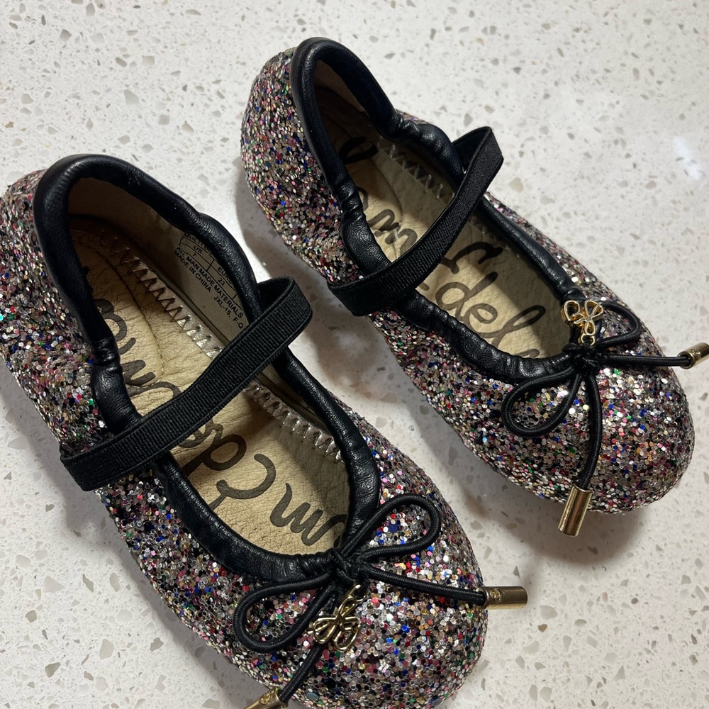 Sam Edelman Sparkly Dress Shoes Glitter Glamour